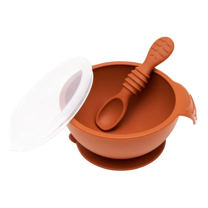 Bumkins First Feeding Set - Clay