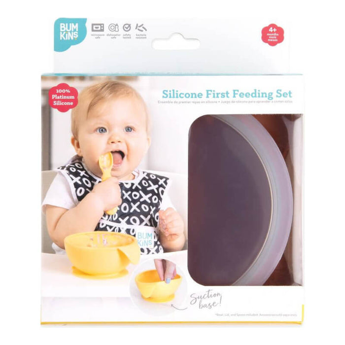 Bumkins First Feeding Set - Clay