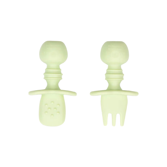 Bumkins Silicone Chewtensils - Sage