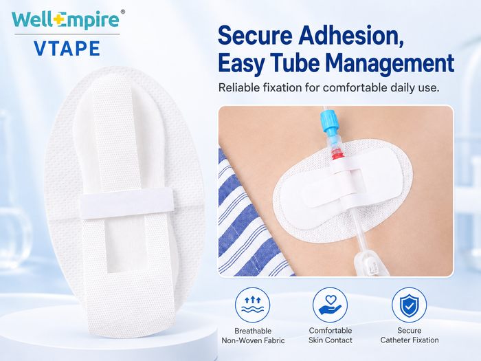 C1 Catheter Securement Patch – Nylon Fixation Pad
