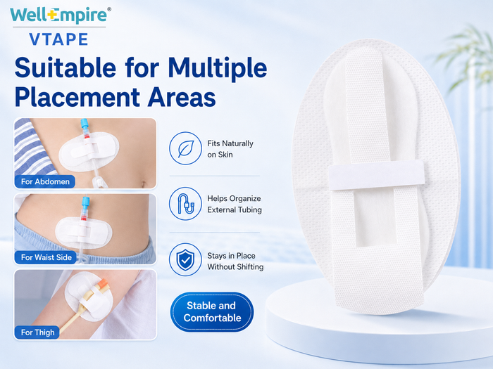 C1 Catheter Securement Patch – Nylon Fixation Pad