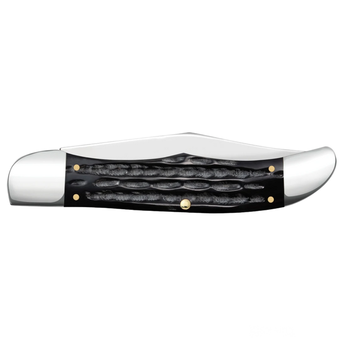 Case Knives | Jigged Buffalo Horn Folding Hunter with Sheath | 65030