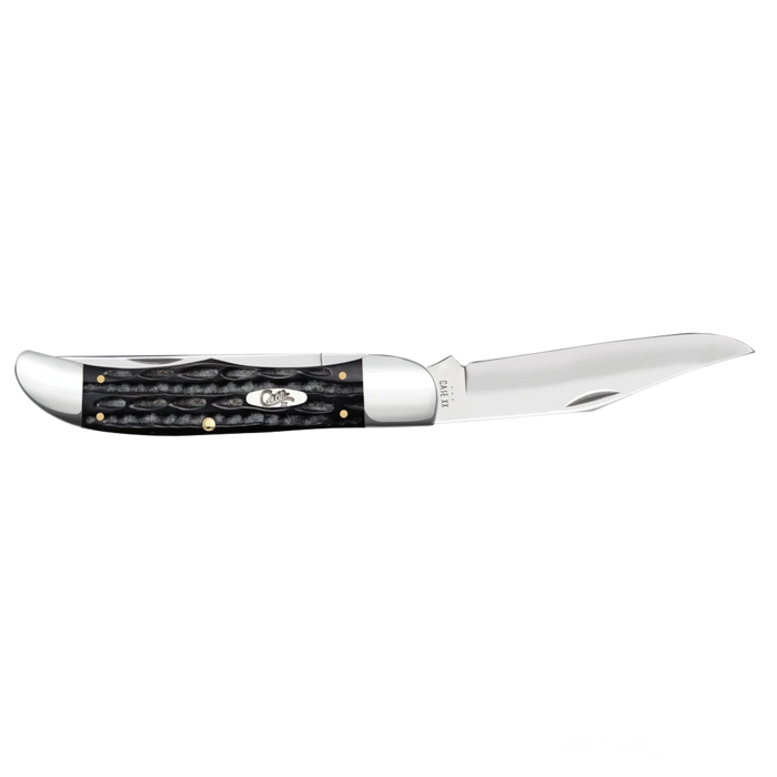 Case Knives | Jigged Buffalo Horn Folding Hunter with Sheath | 65030