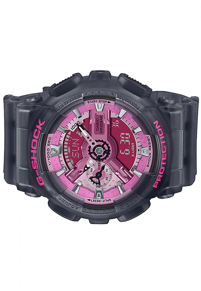 Casio G-shock GMA-S110NP-8A Digital Analog Rubber Strap Watch-Watch Portal Philippines