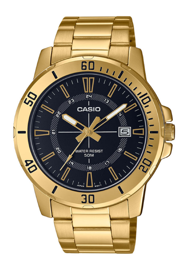 Casio MTP-VD01G-1C Analog Stainless Steel Strap Watch For Men-Watch Portal Philippines