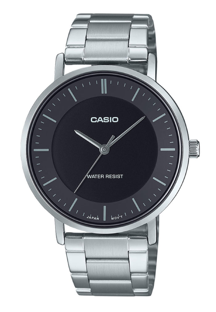 Casio MTP-VT04D-1E Analog Stainless Steel Band Watch For Men-Watch Portal Philippines