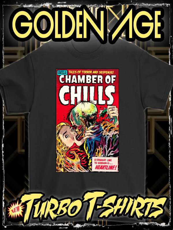 CHAMBER OF CHILLS 1954 - GOLDEN AGE TURBO TEE!