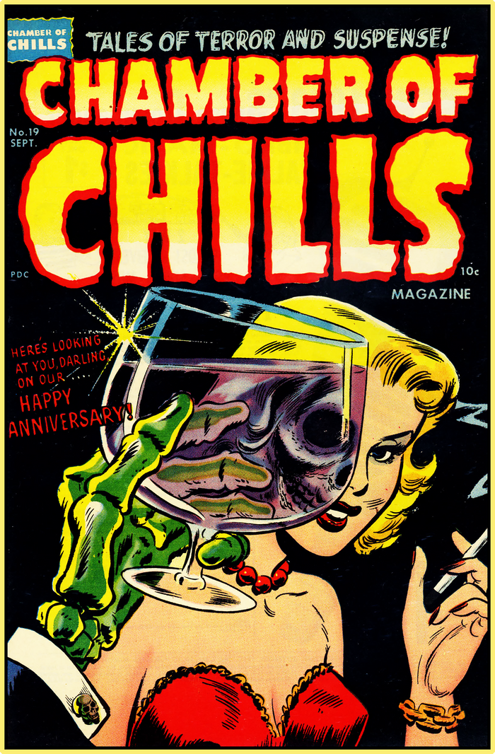CHAMBER OF CHILLS SEPT 1953 - GOLDEN AGE TURBO TEE!