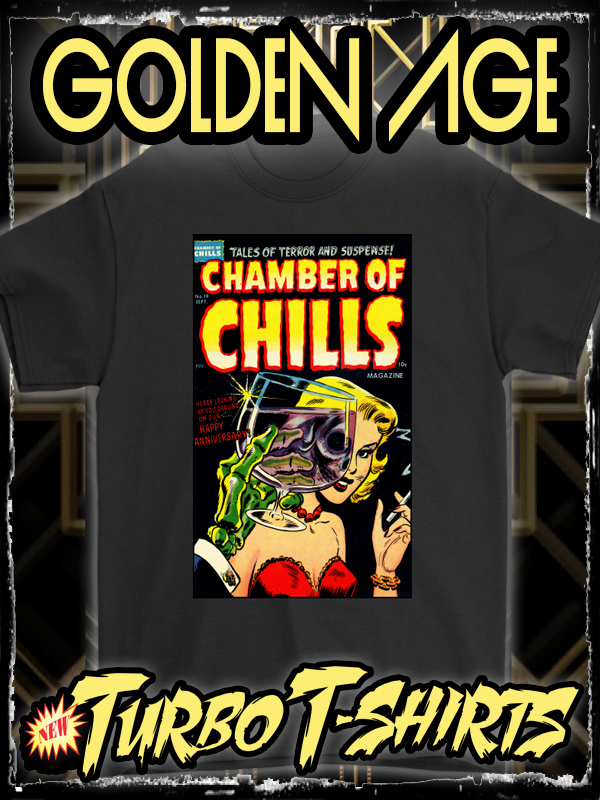 CHAMBER OF CHILLS SEPT 1953 - GOLDEN AGE TURBO TEE!