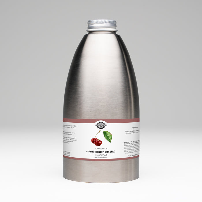 Rustic Strength - Essential Oil | 16oz, Stainless Steel Bottle | Cherry (Bitter Almond)