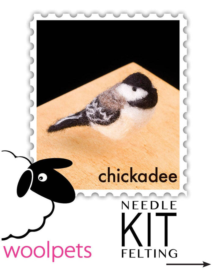 Chickadee Felting Kit