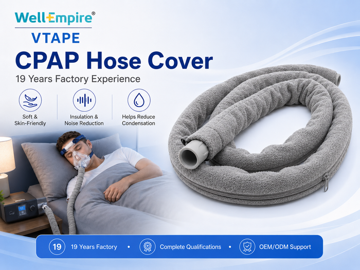 CPAP Hose Cover – Nylon & Polyester Tubing Insulation Sleeve