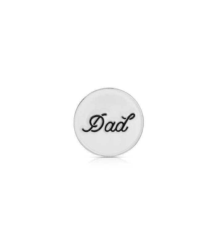 Dad Ball Marker | White