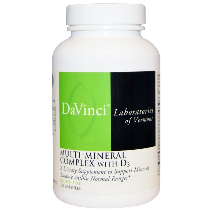 DaVinci Multi - Mineral Complex with D3 120 Caps - The Oasis of Health