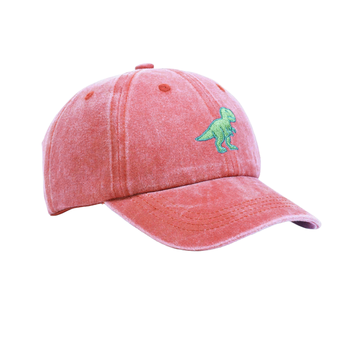 Dinosaur Dad Hat + T-Rex Kids Hat Bundle
