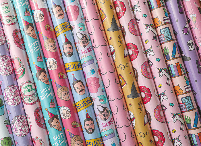 Disco Ball Wrapping Paper
