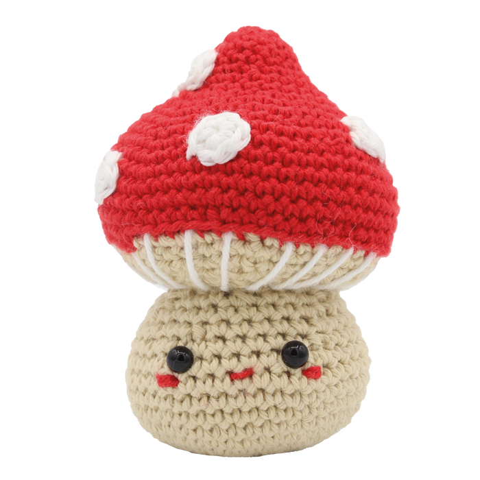 DIY Crochet Kit - Mushroom