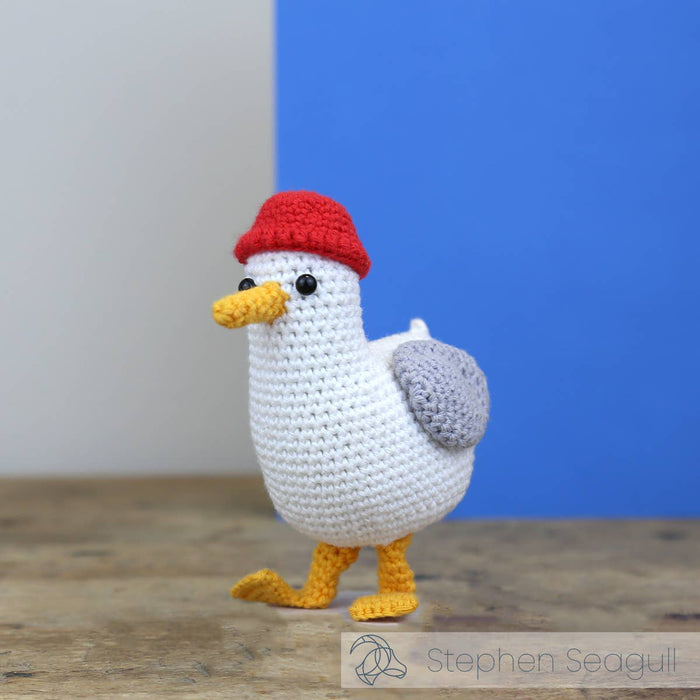DIY Crochet Kit - Stephen Seagull