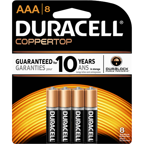 Duracell AAA - 8 Count