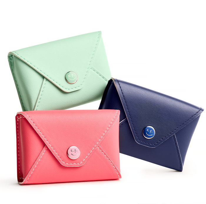 E. Frannie Pack | Little Notes® Cardholder (Seaglass Green)