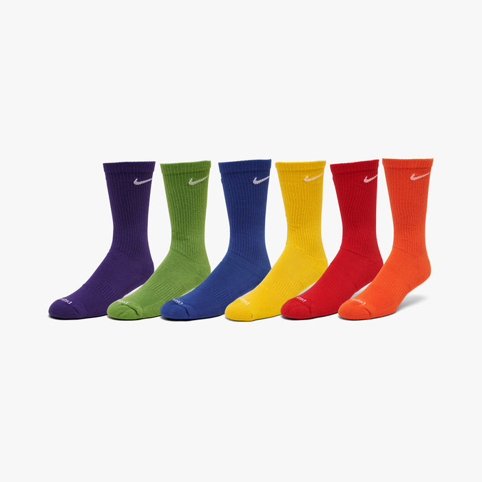 Nike Everyday Plus Cushioned Training Crew Socks / Multi-color