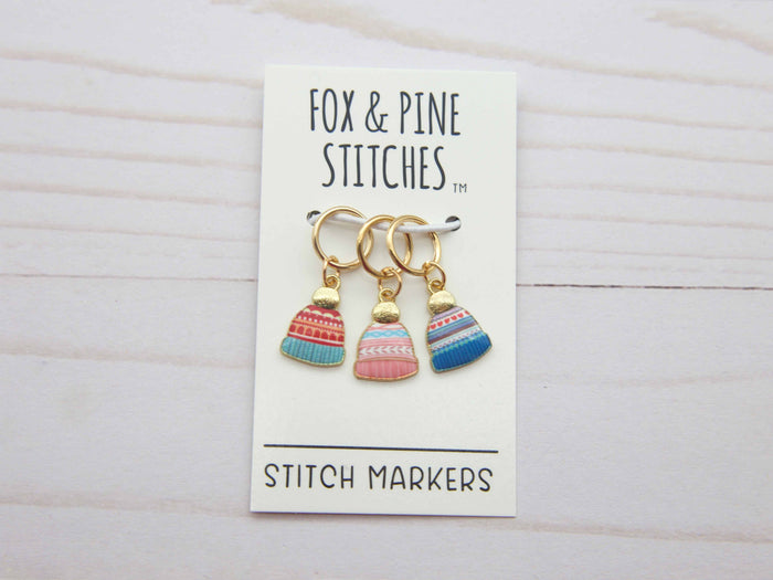 Fair Isle Hats | Stitch Markers