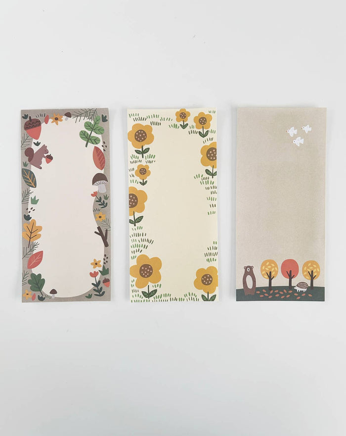 Fall Whimsy Notepad