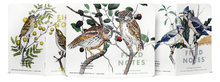 Field Notes Birds & Trees of North America A – Ruled 3-Pack