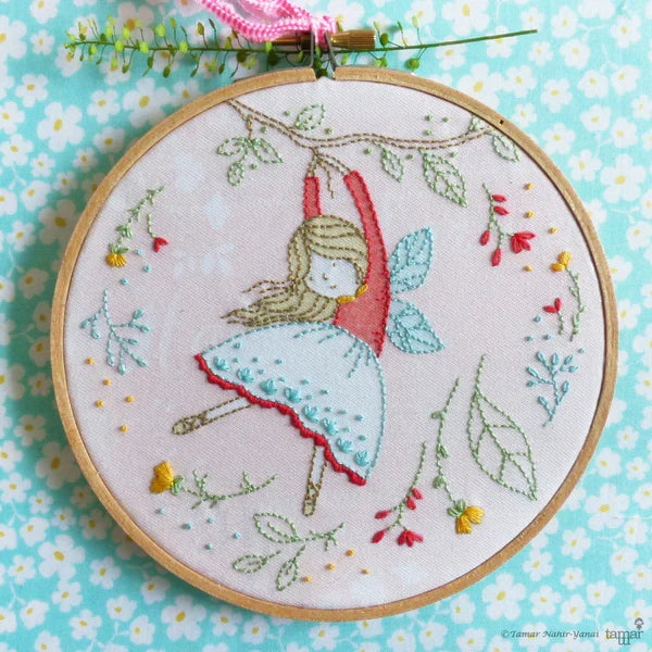 Flying Fairy 6" Embroidery Kit
