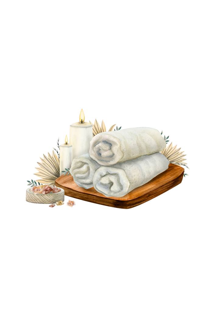 Rustic Strength - Towels and Candles representing our Fresh Linen Scent