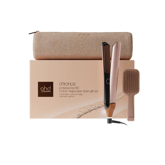 ghd CHRONOS™ GIFT SET IN CASHMERE BEIGE LIMITED EDITION