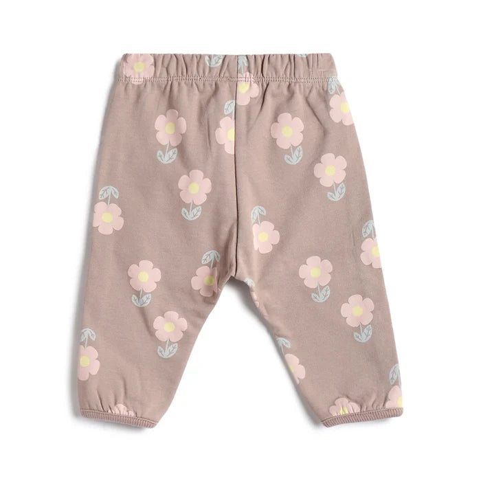 Girls Floral Printed Relaxed Joggers