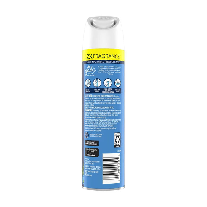 Glade Juniper Aerosol Air Freshener Spray - 8.3 oz - 6 Pack