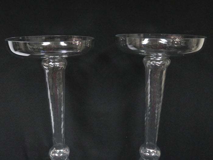 Glass Centerpiece Stands