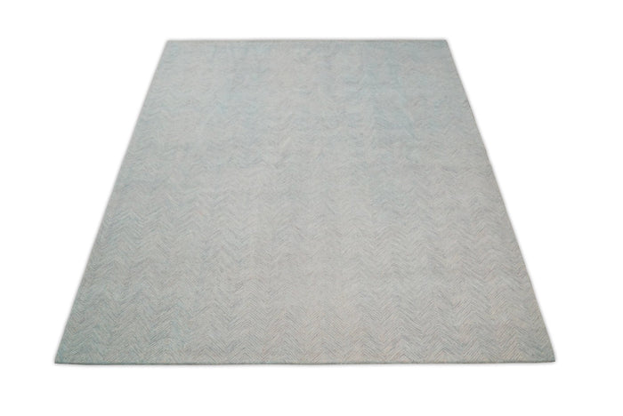 5x8 and 8x10 Hand Made Woolen Modern Pink and Gray Area Rug | EVE002 - The Rug Decor