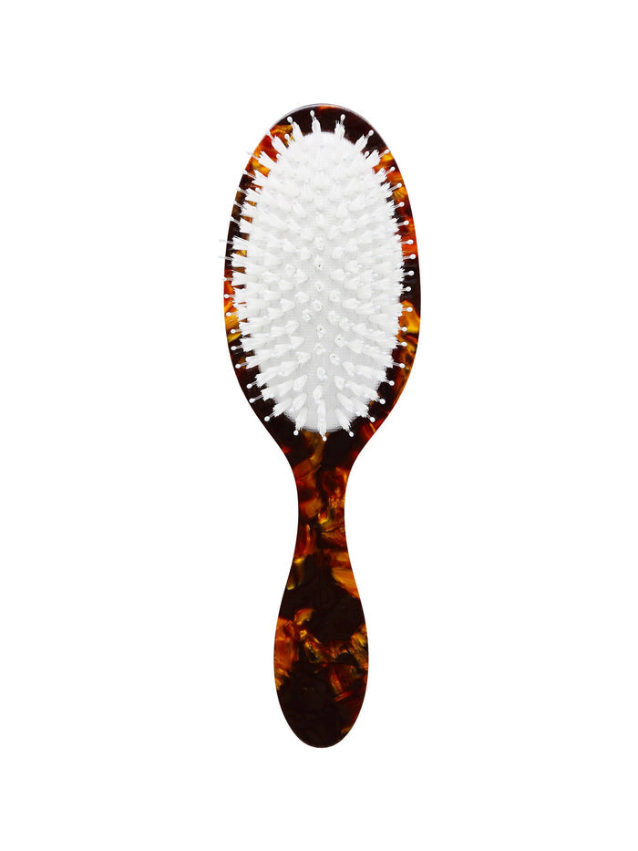 Hand-painted Brown Sakura Blossom Brush | Eco-Friendly