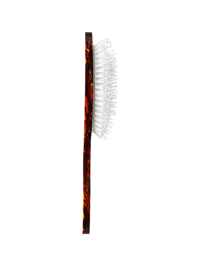 Hand-painted Brown Sakura Blossom Brush | Eco-Friendly