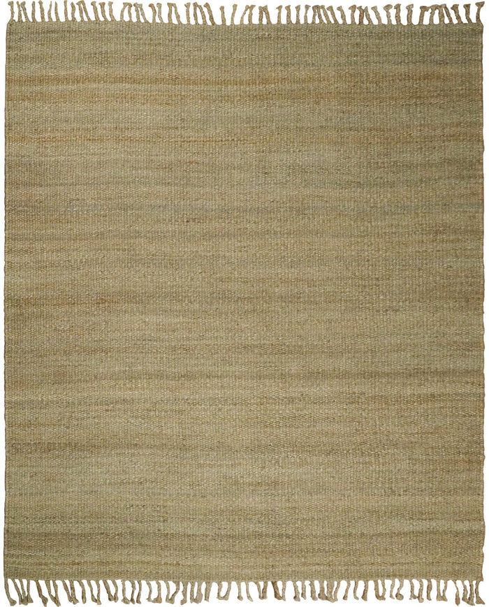 Hand Woven 100% Natural Fiber Brown Natural Jute Rug | JR008 - The Rug Decor
