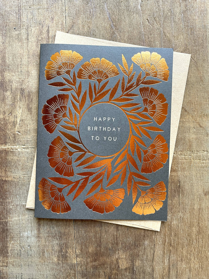 "Happy Birthday to You," Greeting Card