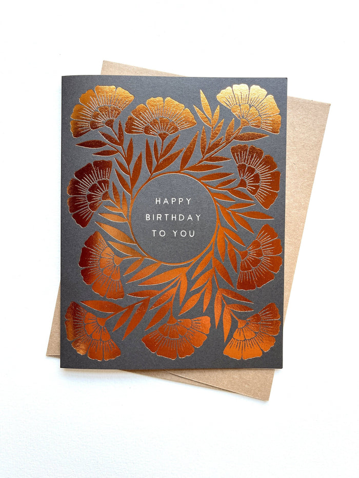 "Happy Birthday to You," Greeting Card