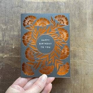 "Happy Birthday to You," Greeting Card