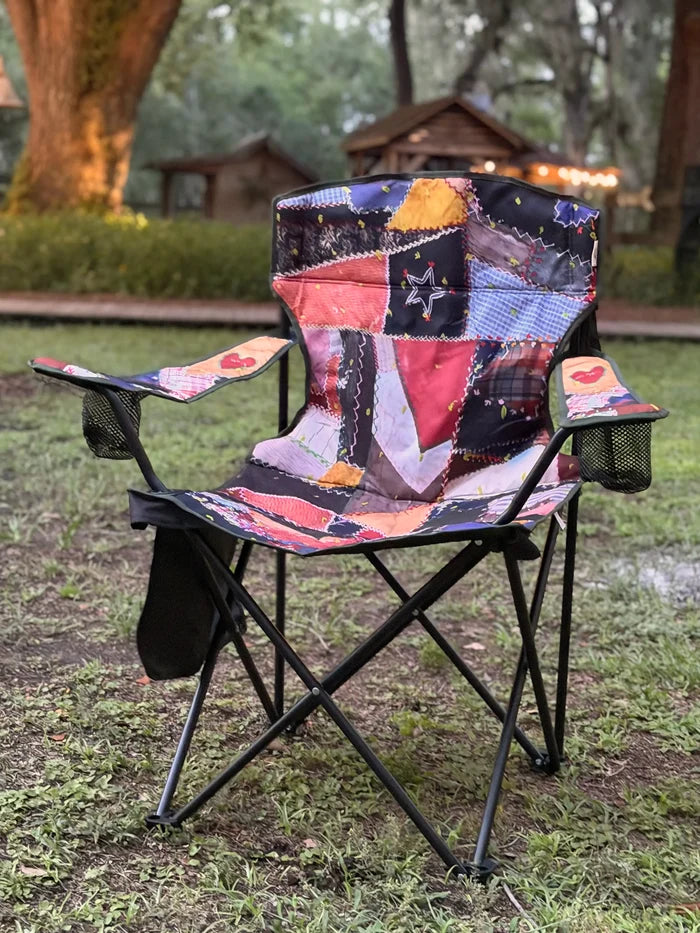 Happy Camp Chair - Brimfield Patchwork Multi-view 1