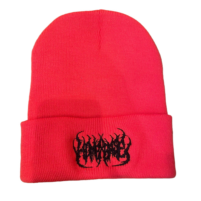 HB Metal Beanie Neon Orange