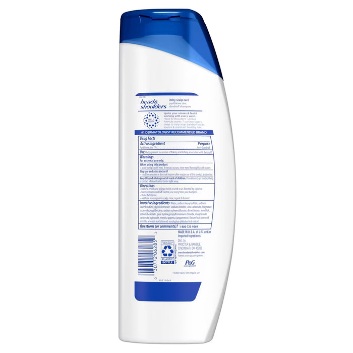 Head & Shoulders Itchy Scalp Care Dandruff Shampoo with Eucalyptus Mint Scent - 12.5 oz - 6 Pack