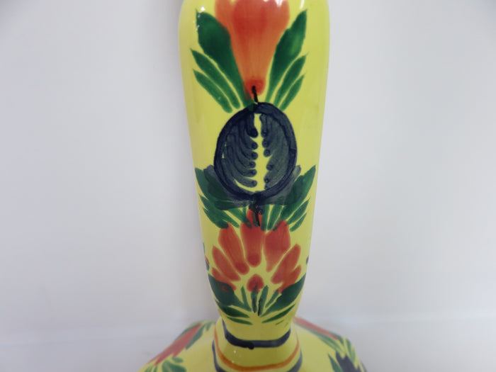 Henriot Quimper Candlestick