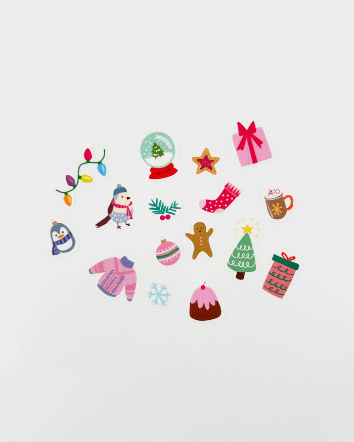 Holidays Jumble Washi Stickers