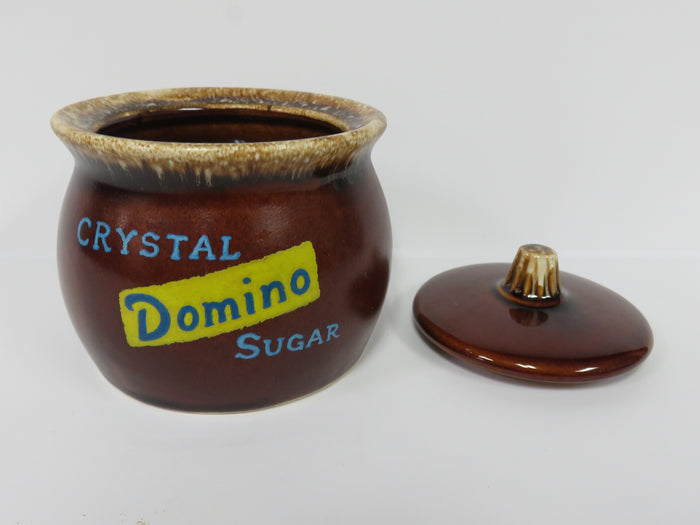 Hull Pottery with Domino Sugar Logo