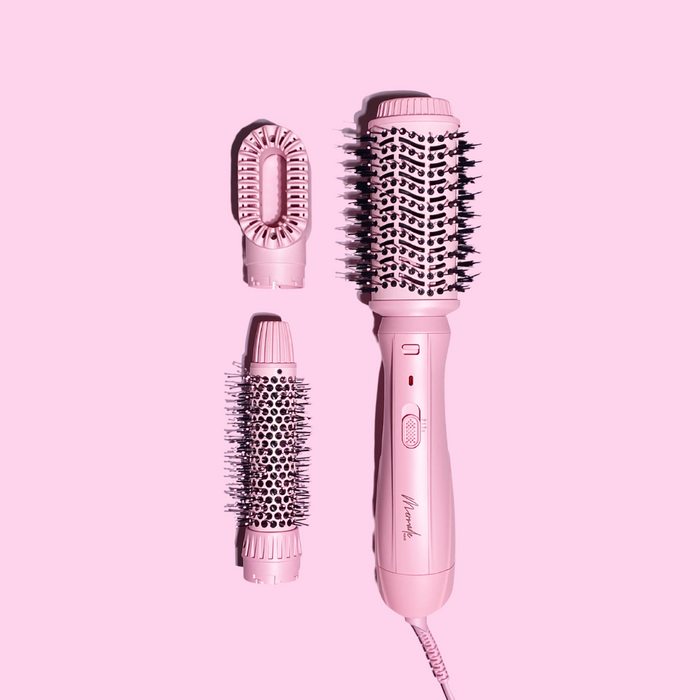 Interchangeable Blow Dry Brush - Pink