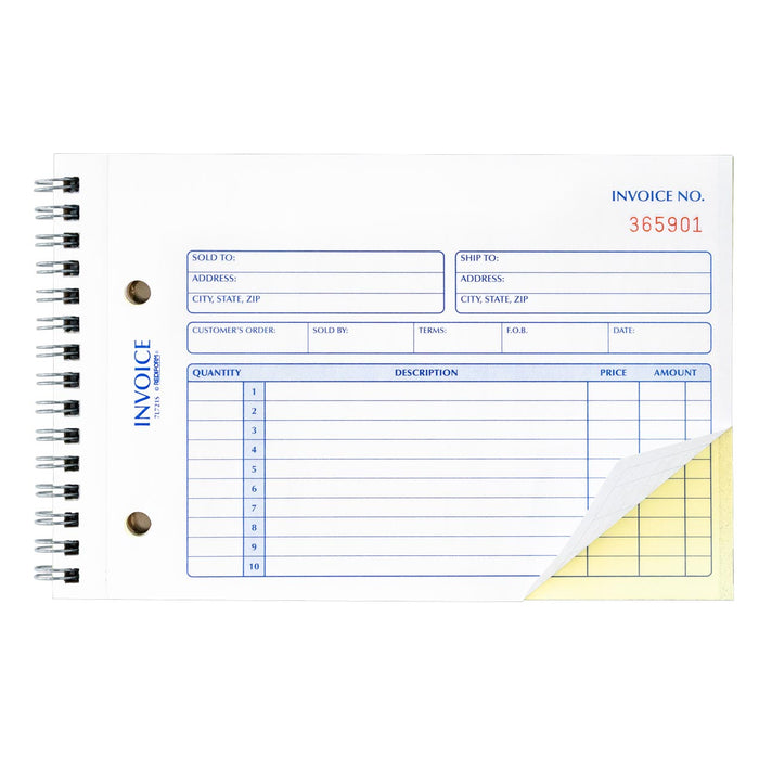 Invoice Book 7L721S