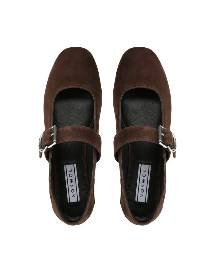 Jiso Brown Suede